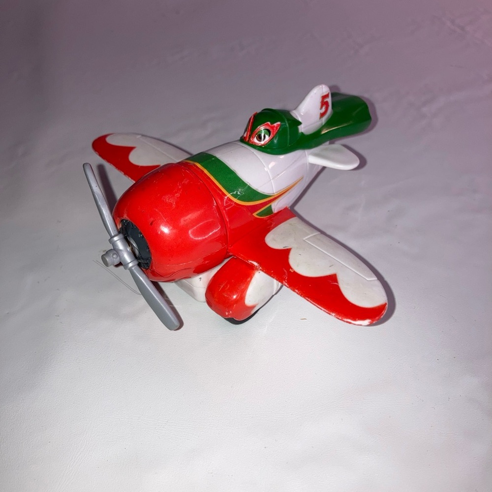 Disney Planes El chupacabra Pull Back & Go Toy 6" Pixar Cars Airplane
